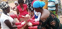 Fabrication de savon par les femmes PDI/Hôtes
