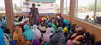 Sensiblisation des femmes en partenariat avec Plan International