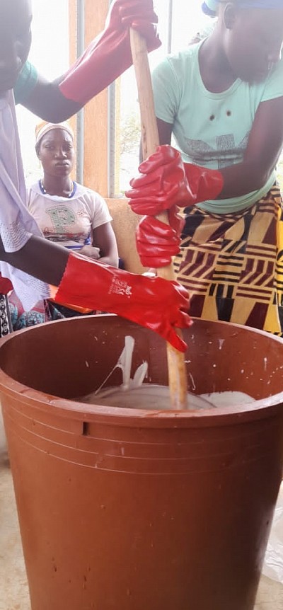 Fabrication du savon