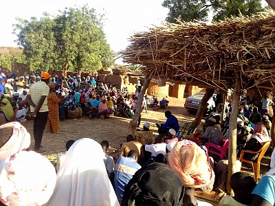 sensibilisation sur les VBG au secteur 5 Alerte Rouge