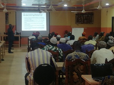 Séance de travail de la formation des CFV, CCFV, SFR, OSC